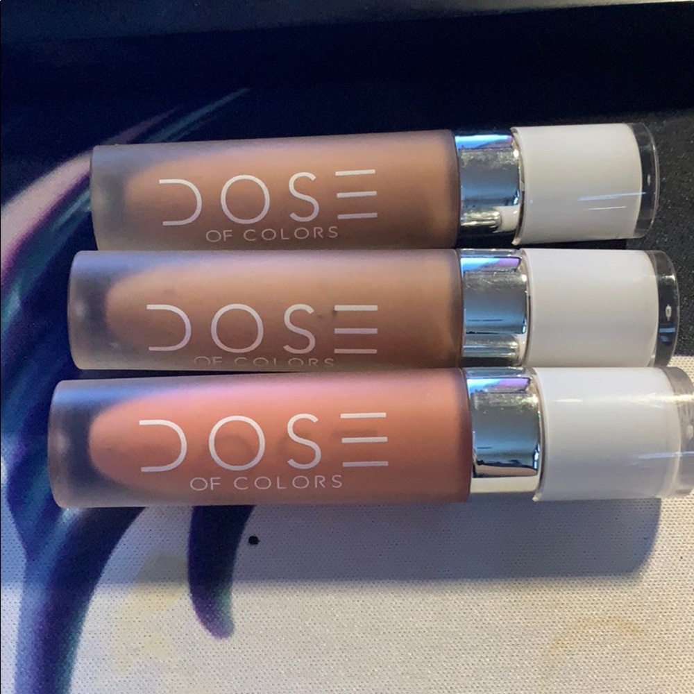 DOSE OF COLORS 3 Pc NUDE MATTE Bundle